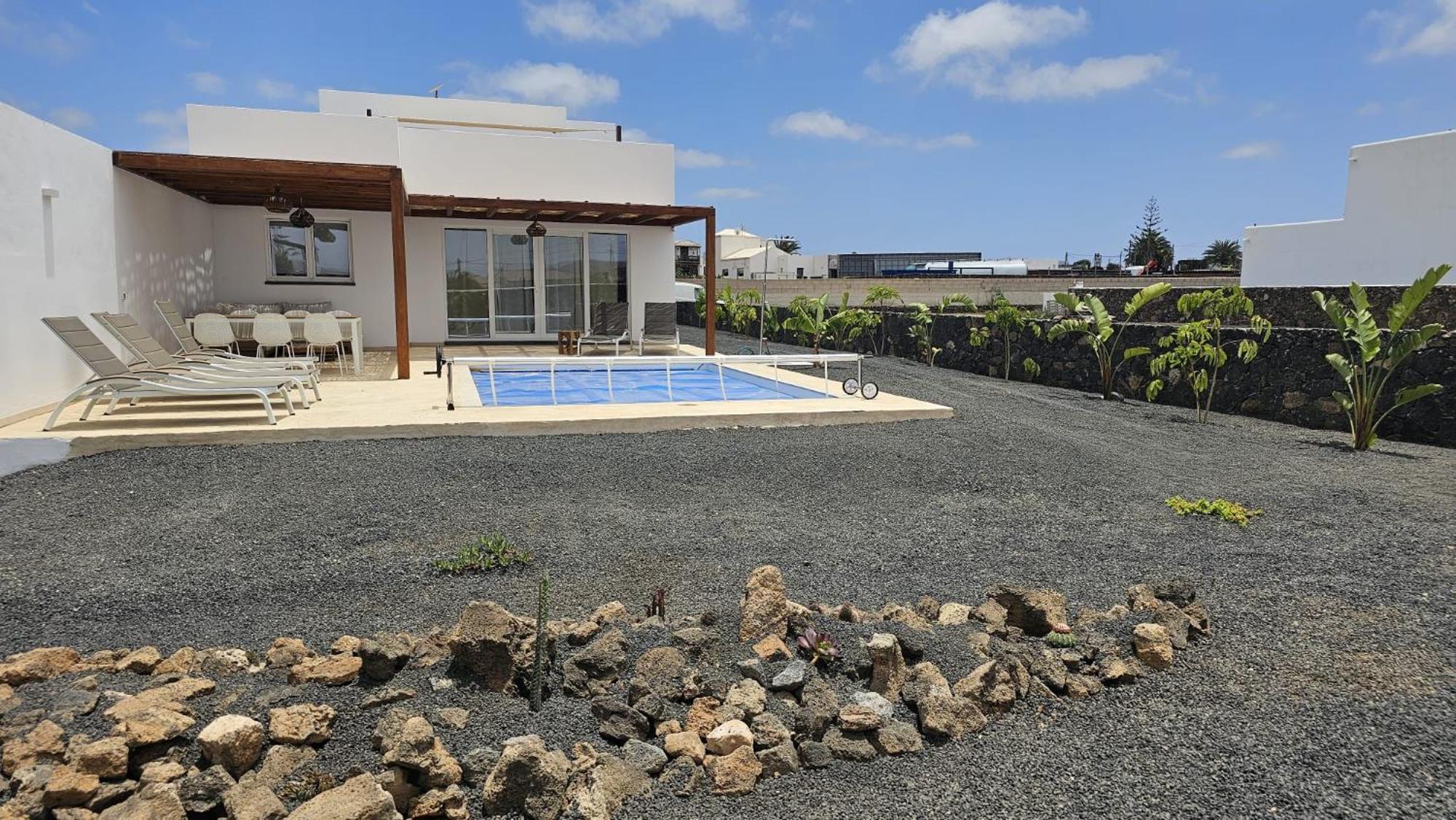 Villa Utopia Lajares Bagian luar foto
