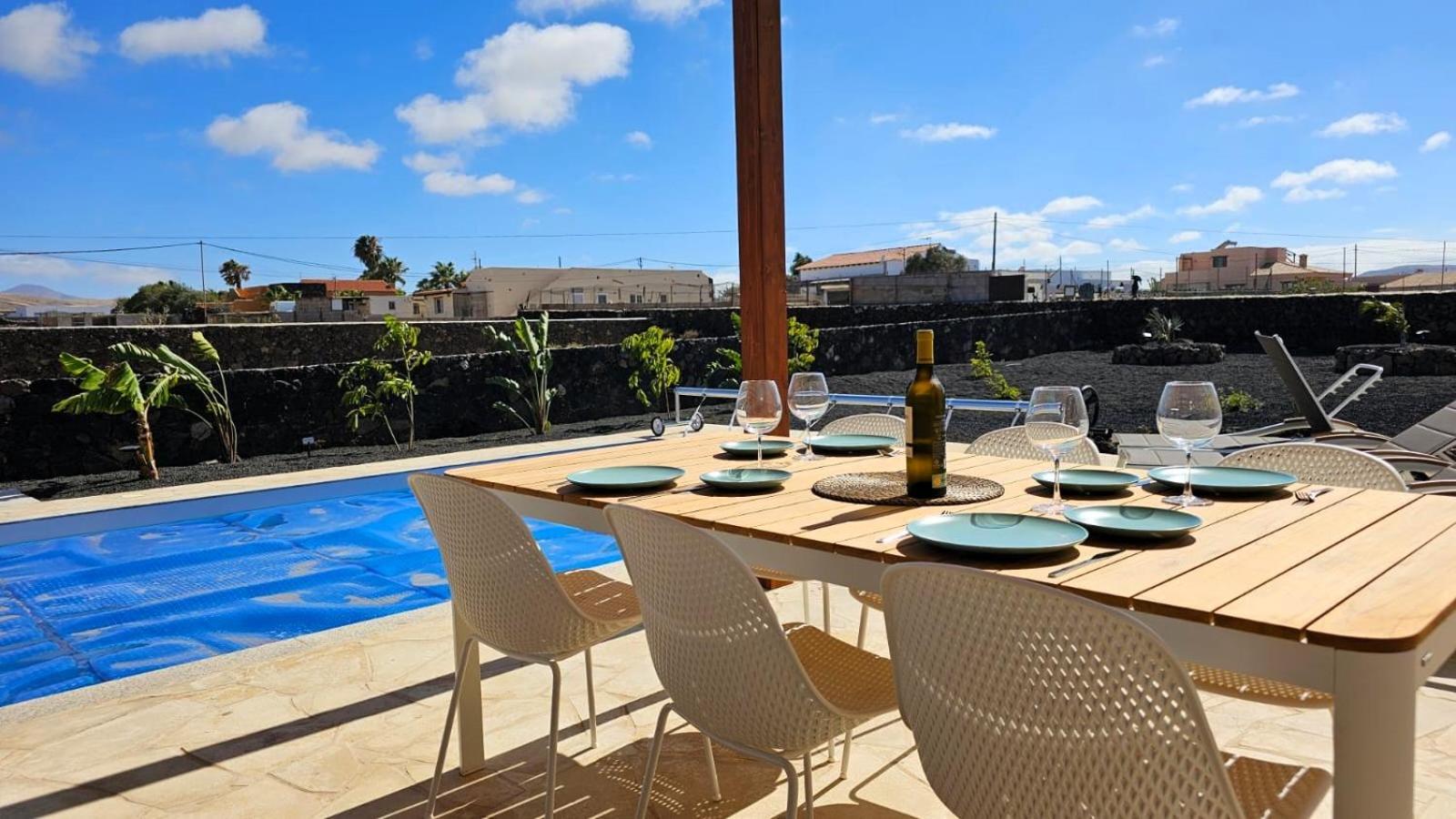 Villa Utopia Lajares Bagian luar foto