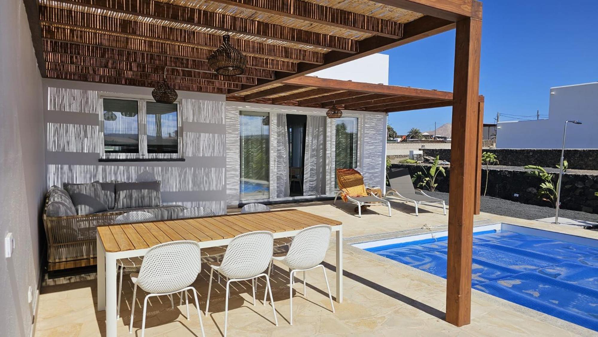 Villa Utopia Lajares Bagian luar foto
