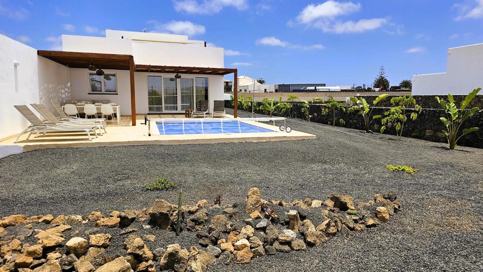 Villa Utopia Lajares Bagian luar foto