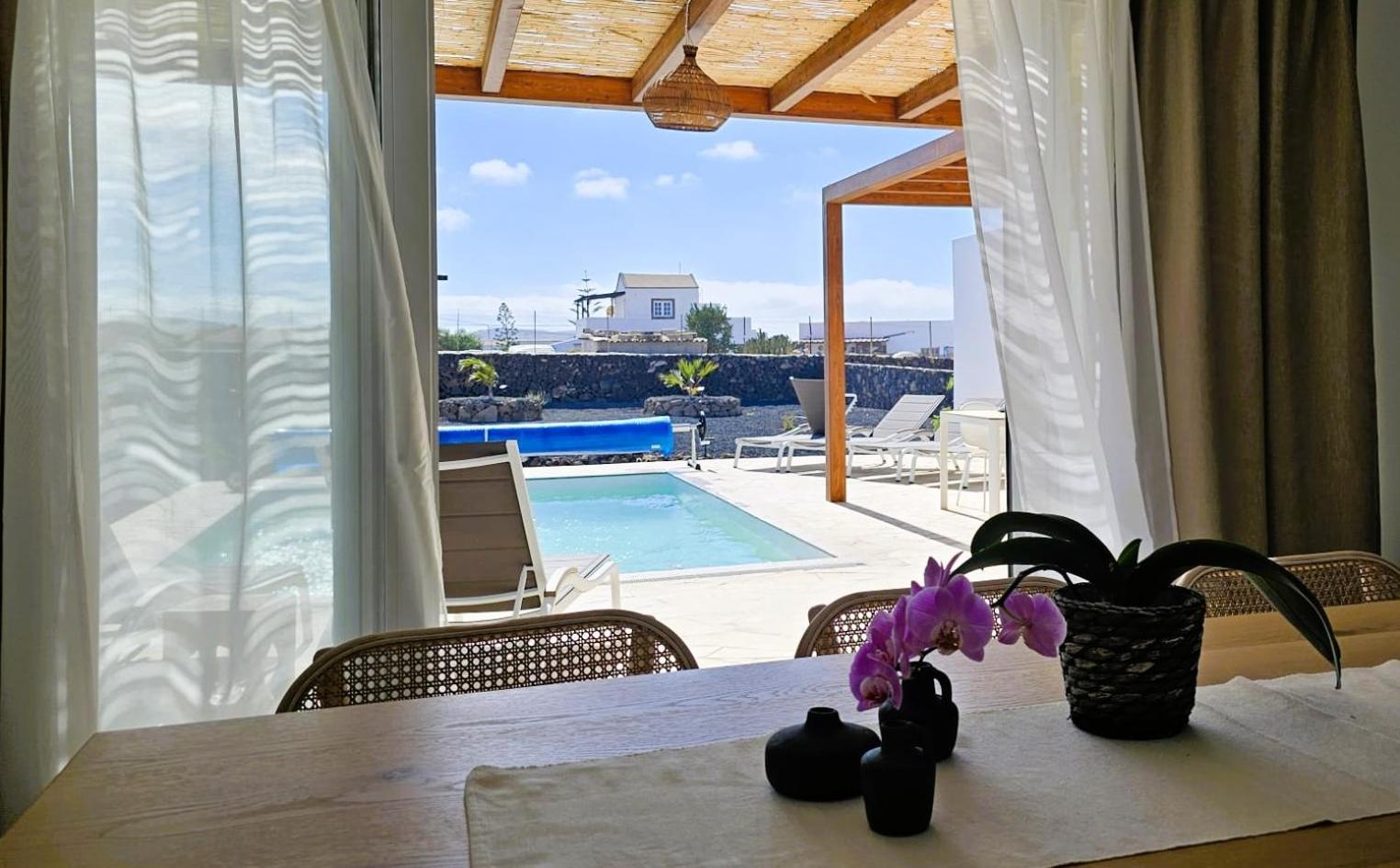 Villa Utopia Lajares Bagian luar foto